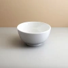 White porcelain bowls, high-temperature calcined bone China bowls, breakfast bowls, noodle bowls, light luxury home tableware details Picture
